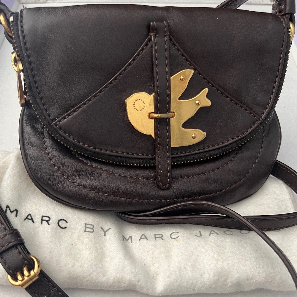 Marc by Marc Jacobs brown crossbody bag